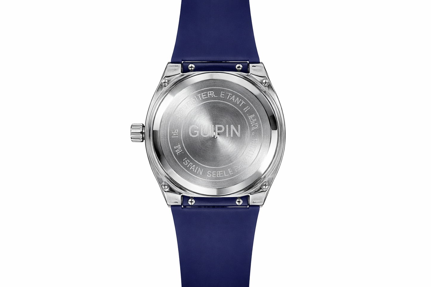 Crystal Watch – Azure Blue Dial