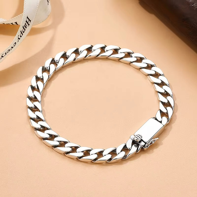 Cuban Link Chain Bracelet for Men