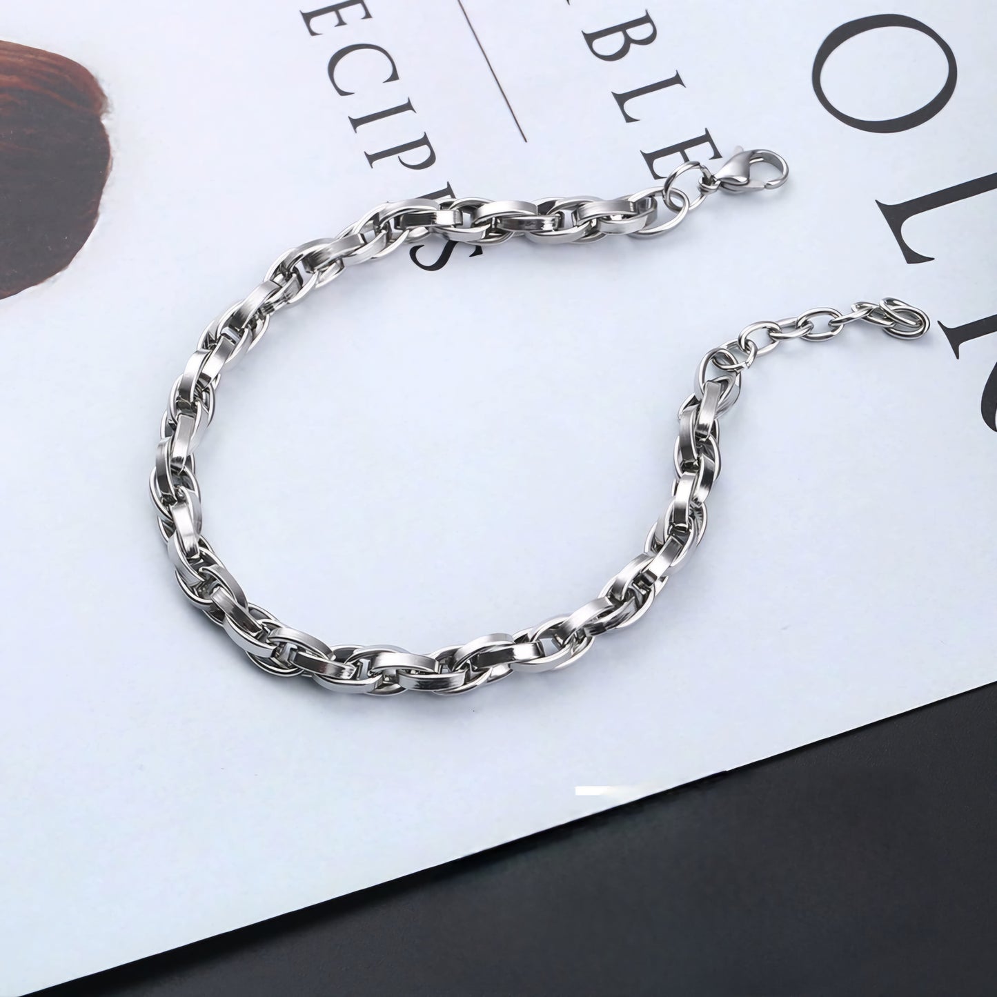 ADAM CHAIN Stainless steel BRACELET FOR MEN