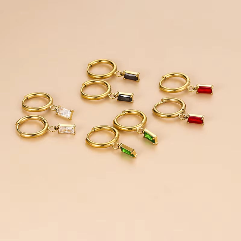 Classic Hoop Earrings – Timeless Color & Summer Sparkle