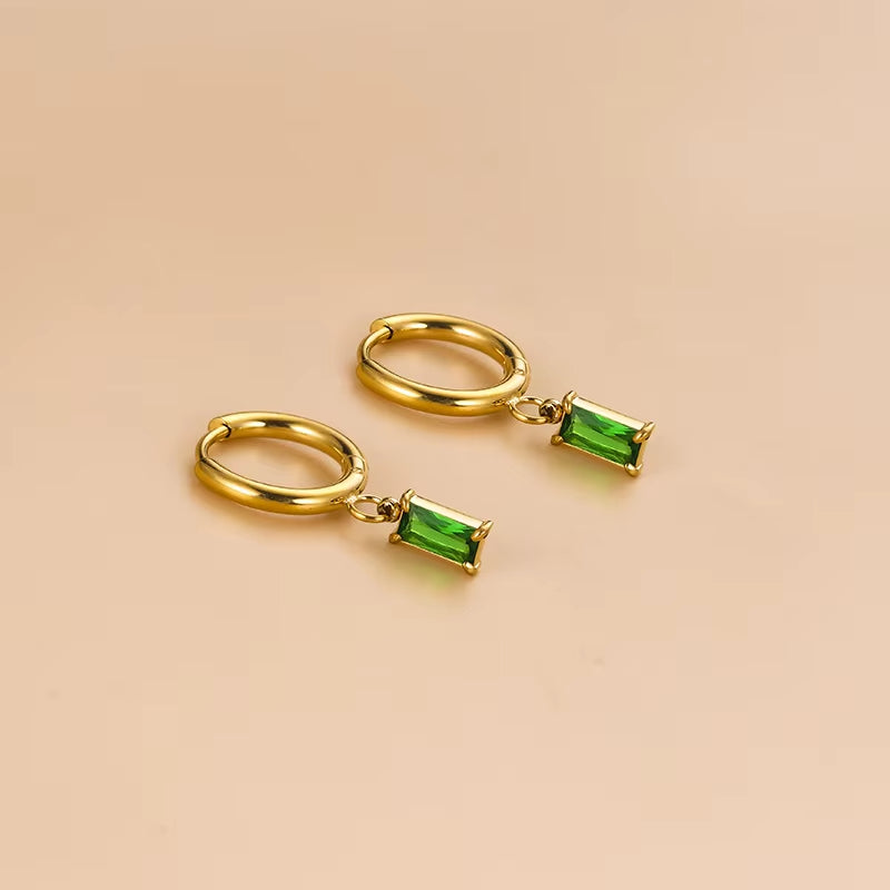 Classic Hoop Earrings – Timeless Color & Summer Sparkle