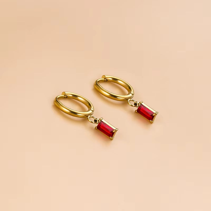 Classic Hoop Earrings – Timeless Color & Summer Sparkle