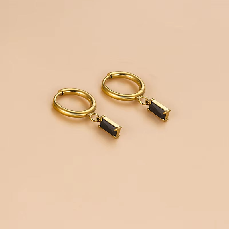 Classic Hoop Earrings – Timeless Color & Summer Sparkle