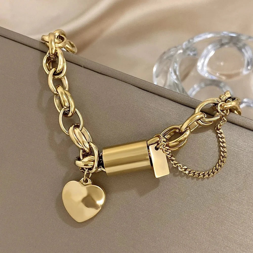 Boldheart Lock Bracelet