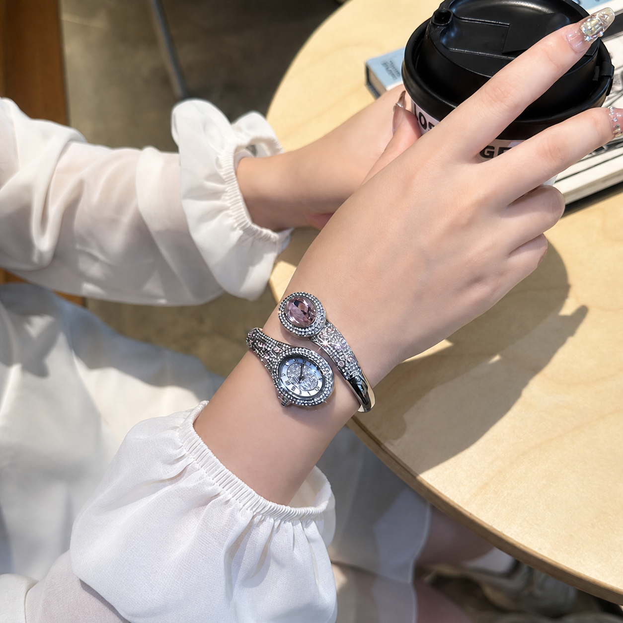Celestia Orbit Crystal Watch