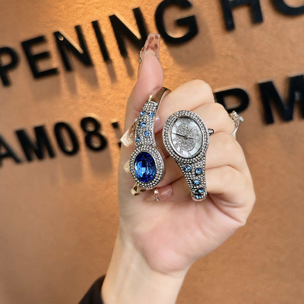 Celestia Orbit Crystal Watch