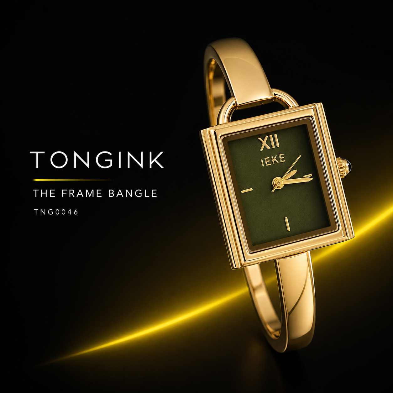 ÉLAN — Rectangular Bangle Watch