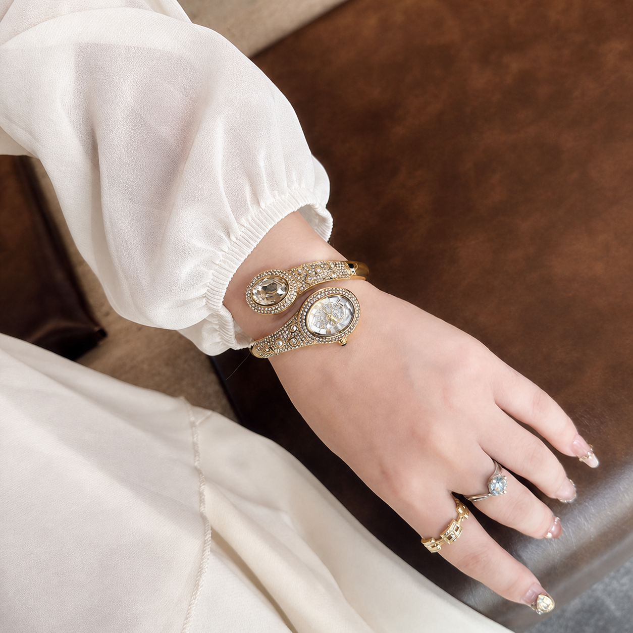 Celestia Orbit Crystal Watch