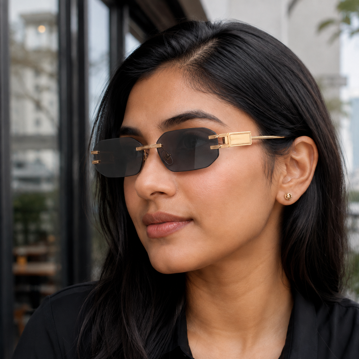Gildline Geometric Sunglasses