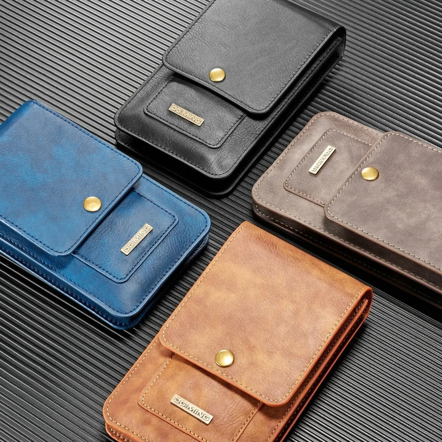 Men's Genuine Leather Retro Belt Bag