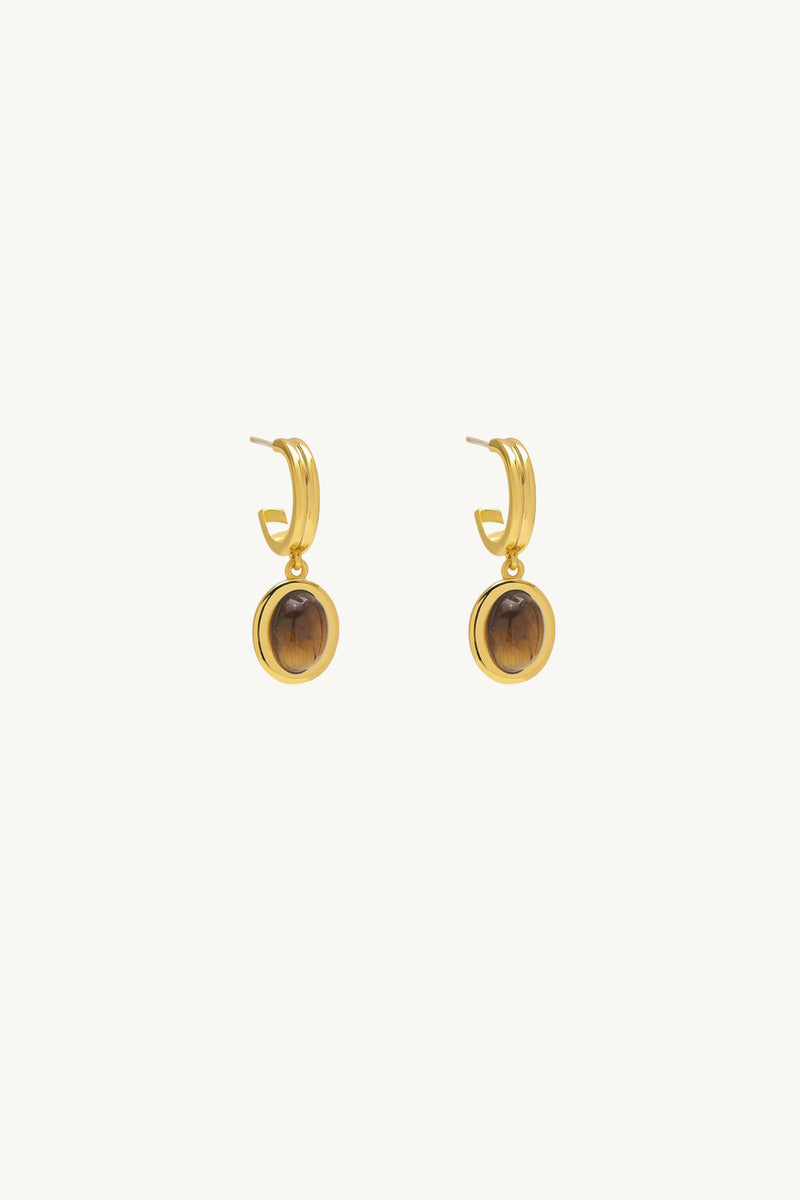 Bron Tiger's Eye Necklace set