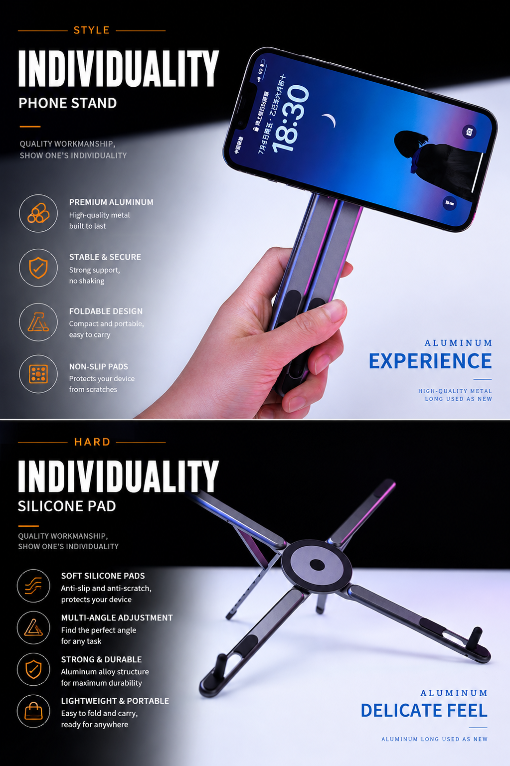 TONGINK MagFold X1 – Premium Foldable Magnetic Laptop, Phone & Tablet Stand