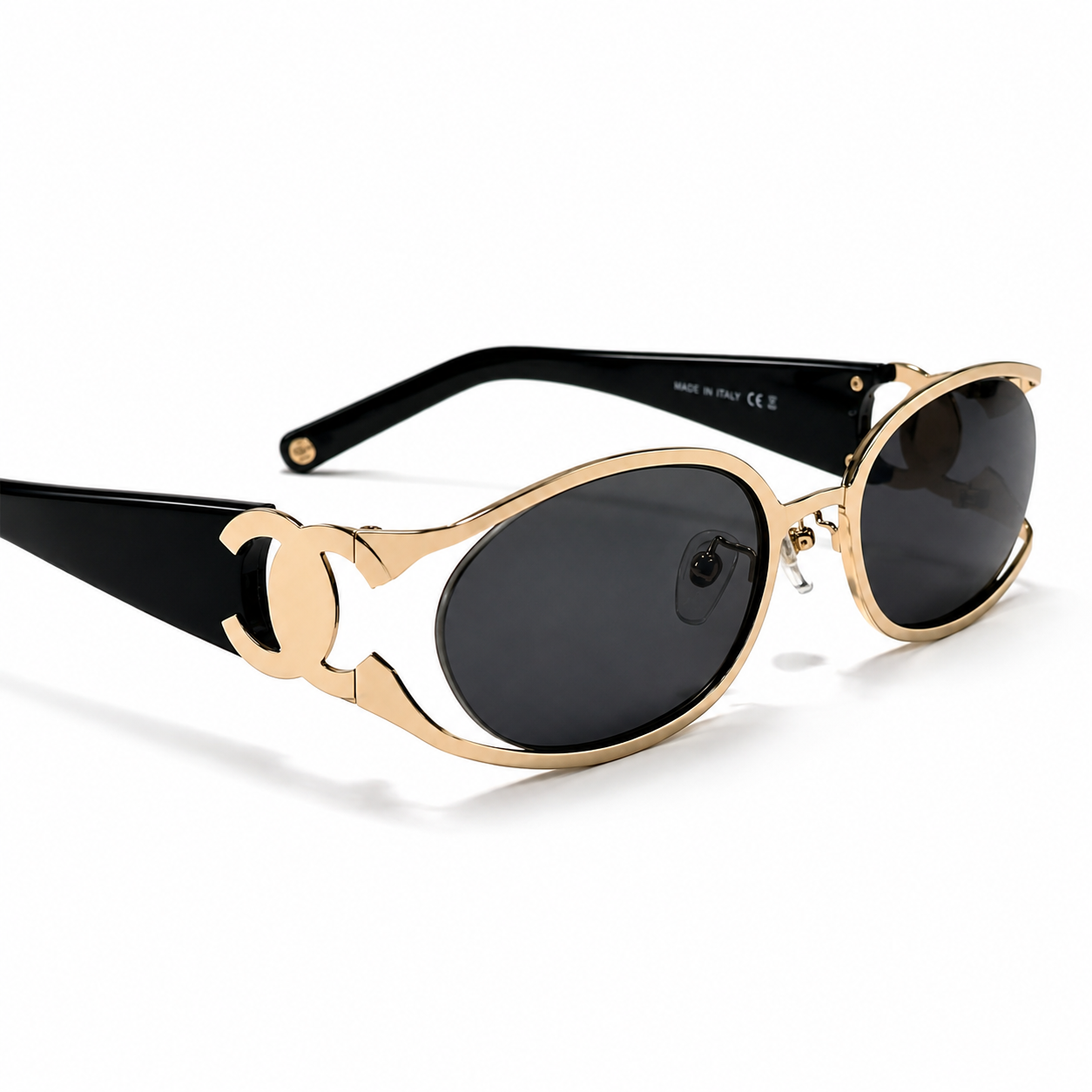 Aurelia Oval Luxe Sunglasses