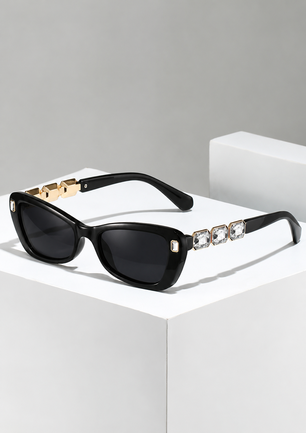 Papillon Crystal | Butterfly Rectangle Sunglasses