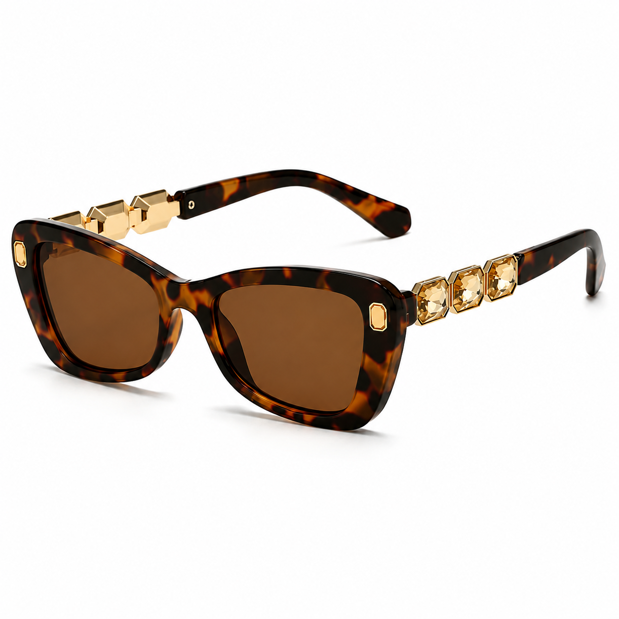 Papillon Crystal | Butterfly Rectangle Sunglasses