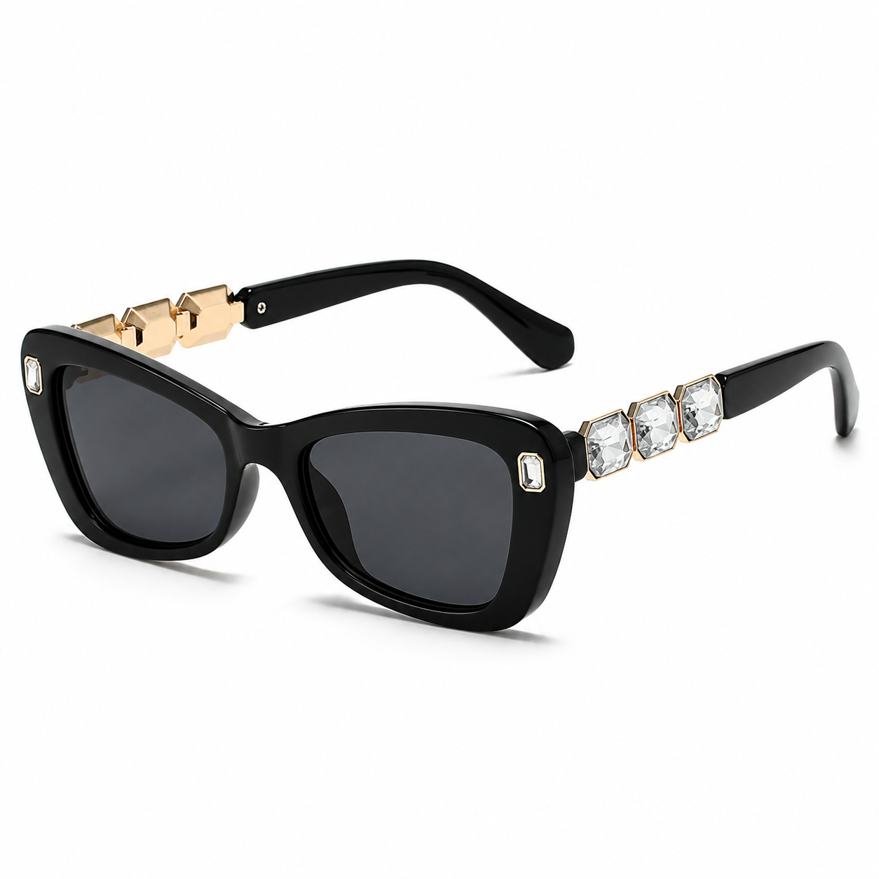 Papillon Crystal | Butterfly Rectangle Sunglasses