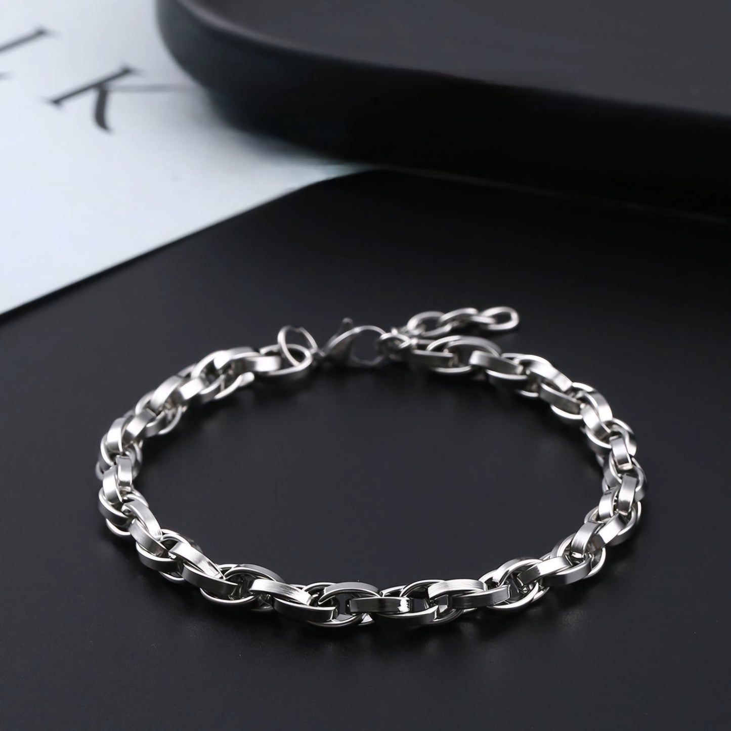 ADAM CHAIN Stainless steel BRACELET FOR MEN