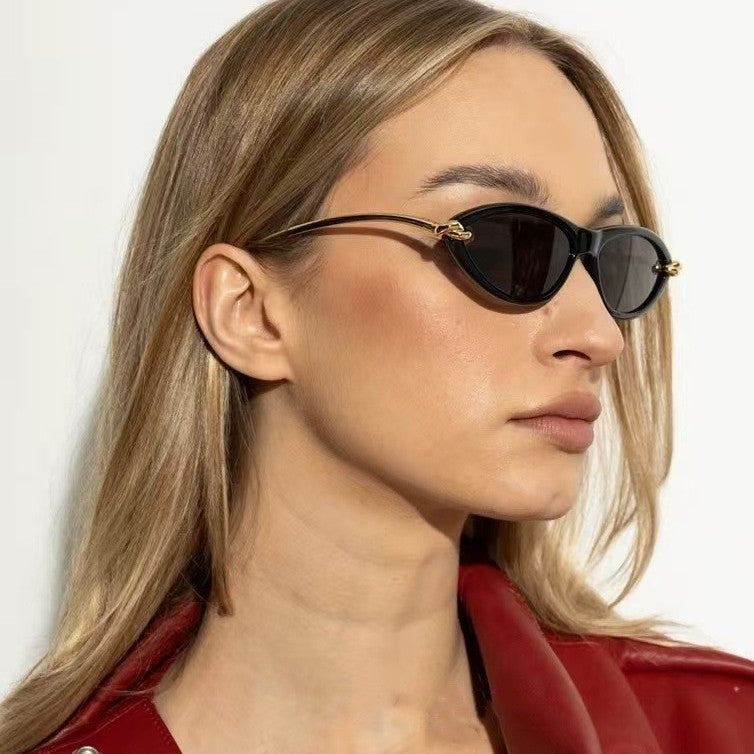 Knot Cat Eye Sunglasses || Bottega Veneta