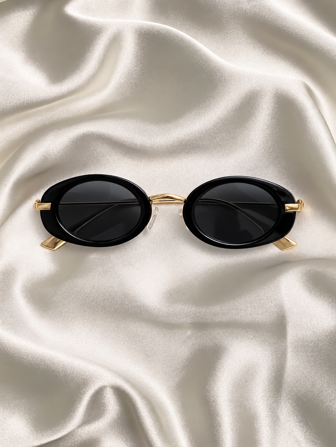 ÉCLISSE Retro Oval Sunglasses