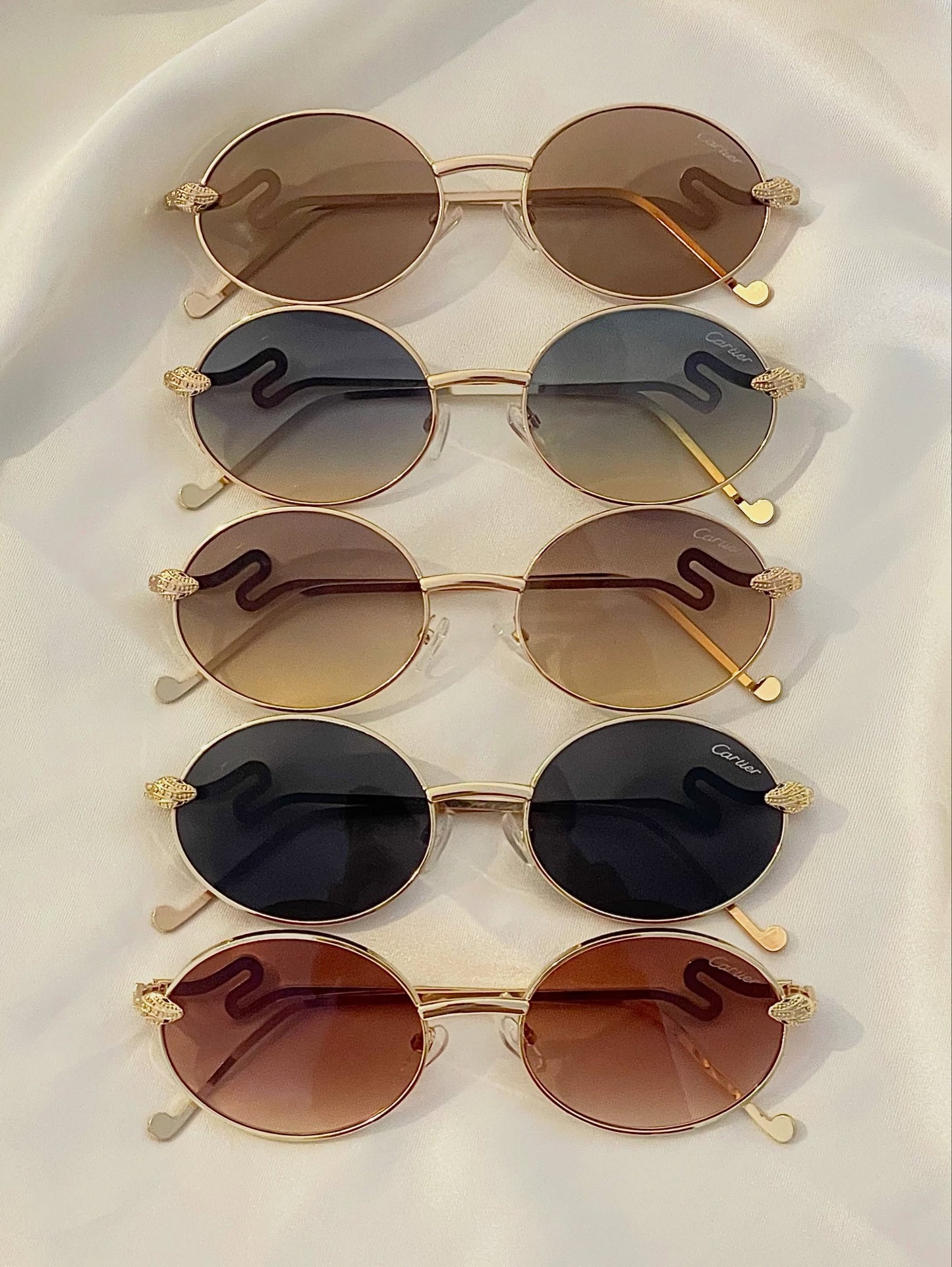 ÉLISE Oval Luxe Sunglasses