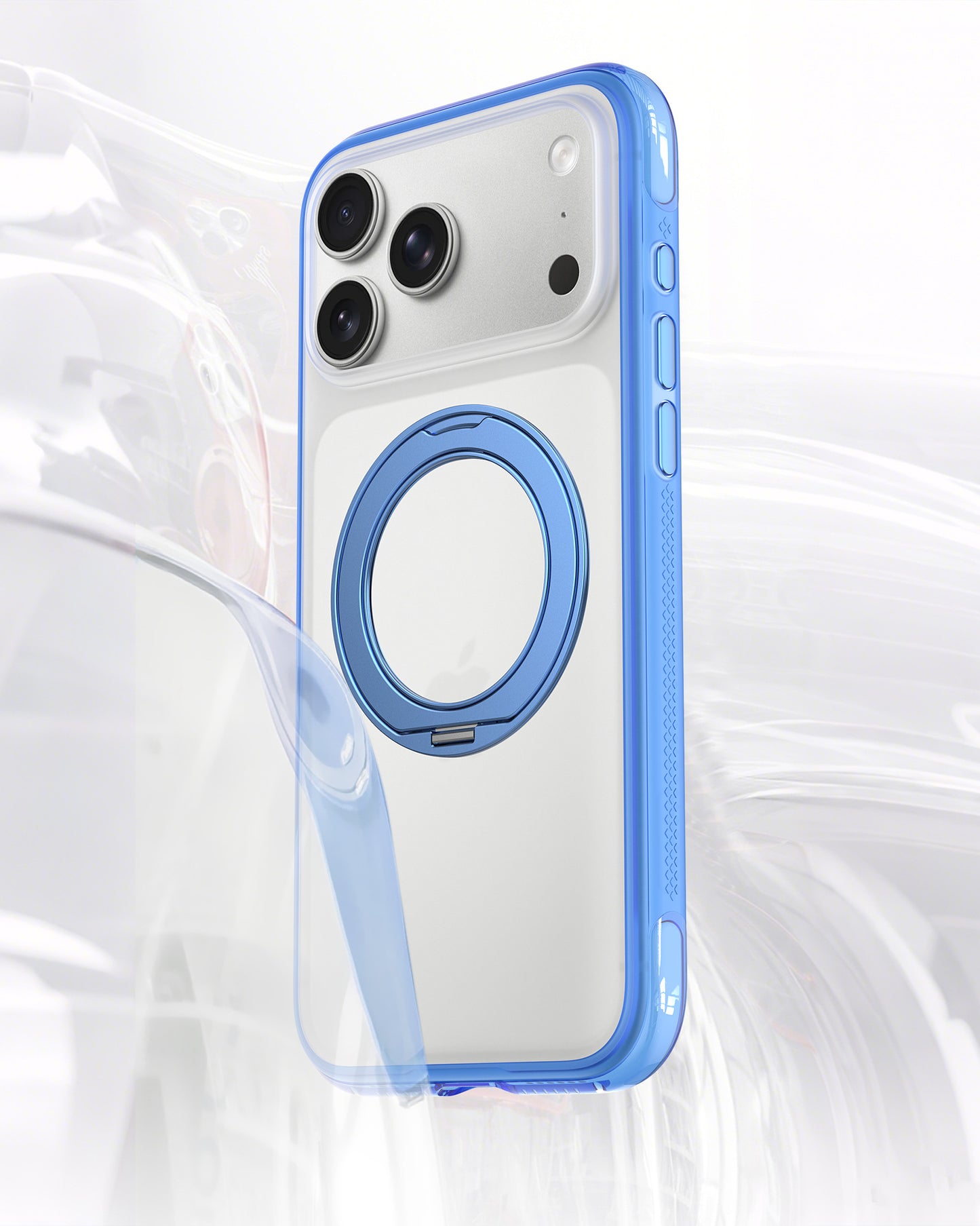 AIR - Magnetic 360° Rotating Phone Case with Alloy Buttons