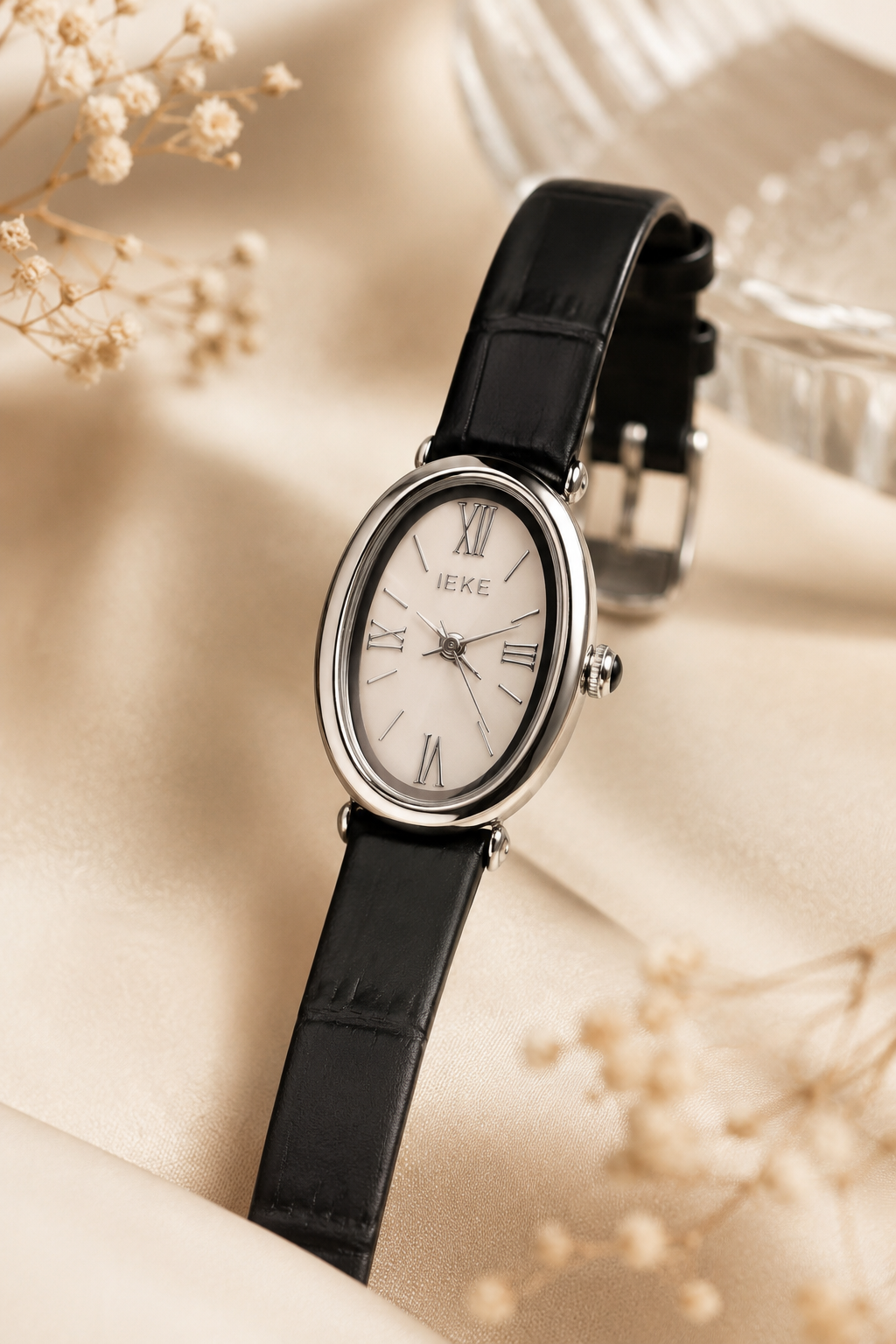 IEKE Vintage Oval Roman Numeral Women’s Watch