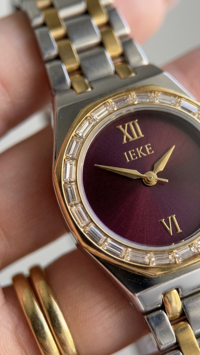 IEKE Violet Stone Watch