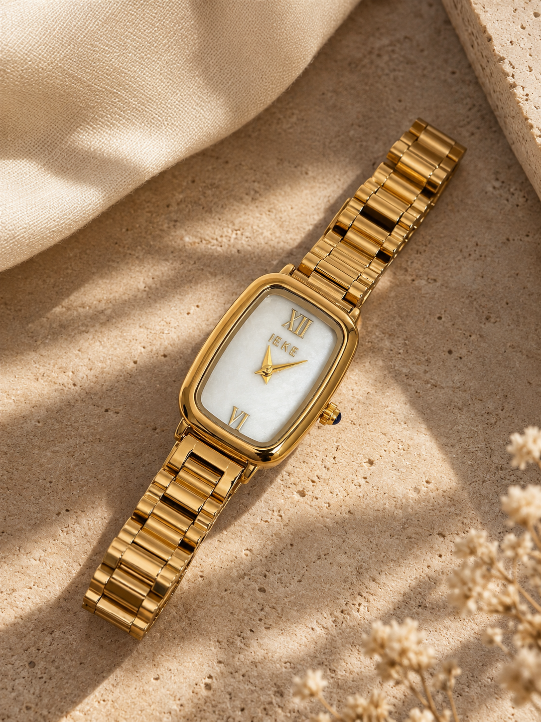 IEKE Rounded Rectangle Watch