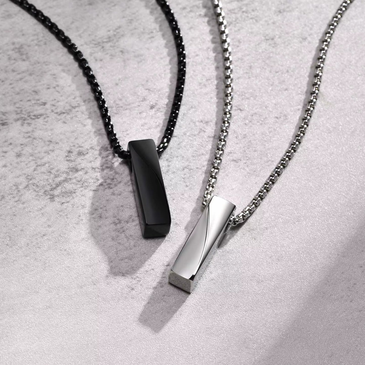 Sterling Essence Stainless Steel Long Chain Necklace