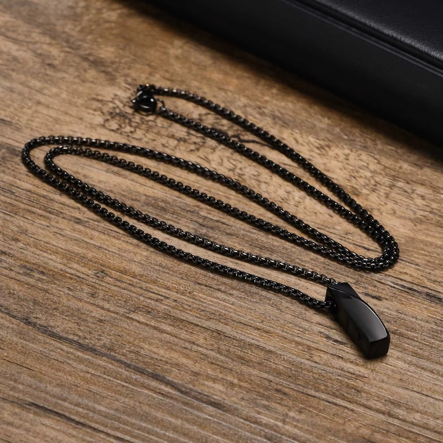 Sterling Essence Stainless Steel Long Chain Necklace