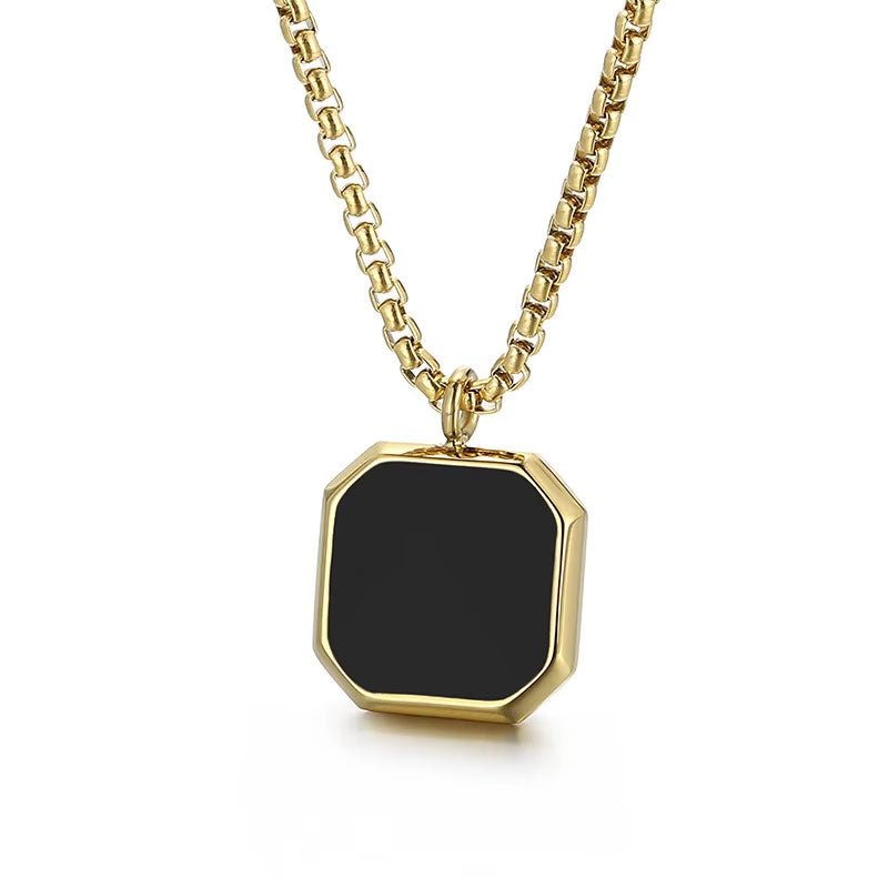Vintage Cool Cuban Figaro Box Chain Necklace – Timeless Style with an Edge