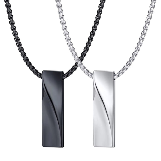 Sterling Essence Stainless Steel Long Chain Necklace