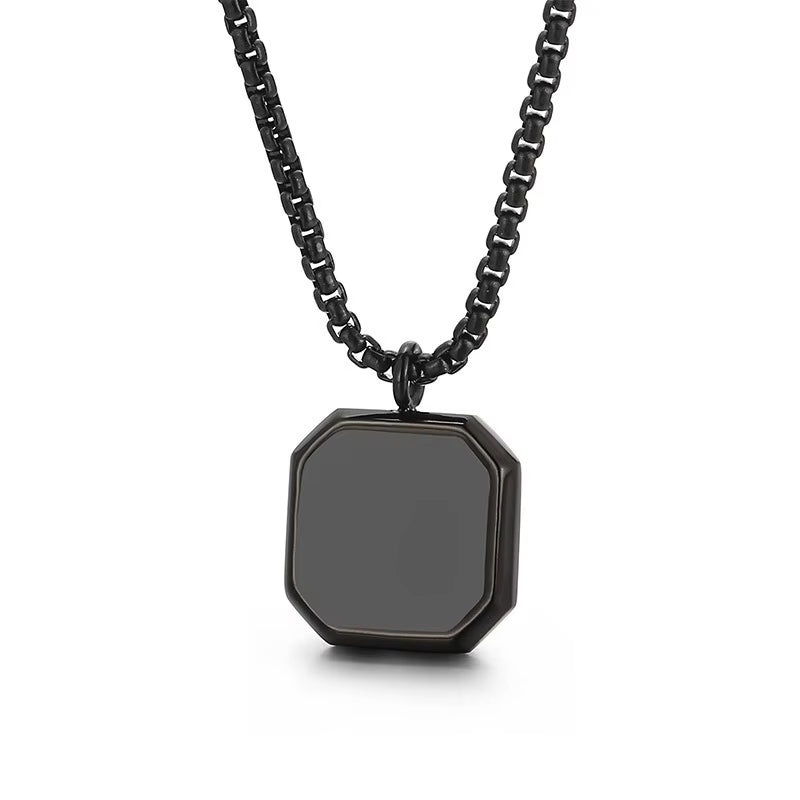 Vintage Cool Cuban Figaro Box Chain Necklace – Timeless Style with an Edge
