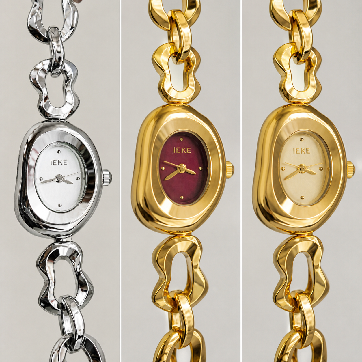 The Sculpted Link Watch