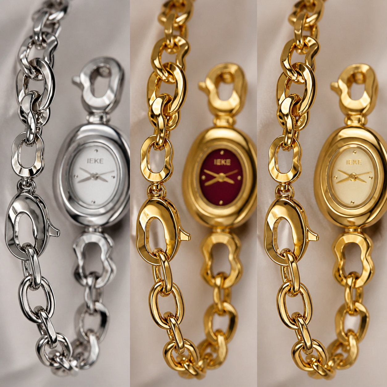 The Sculpted Link Watch