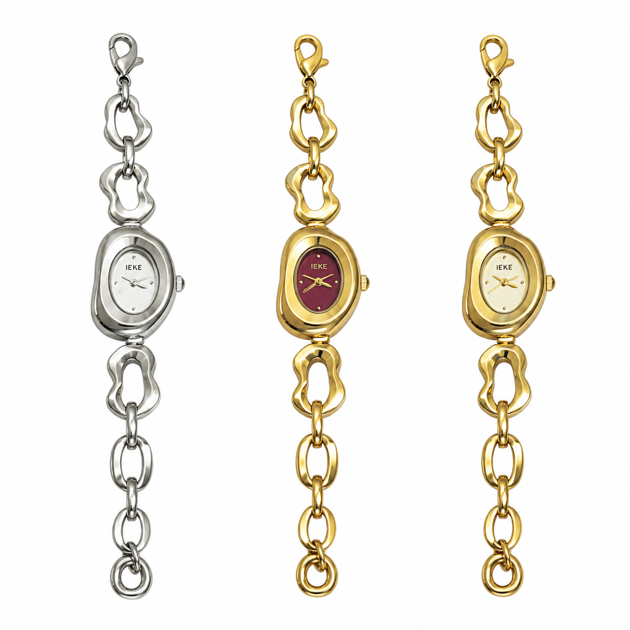 The Sculpted Link Watch