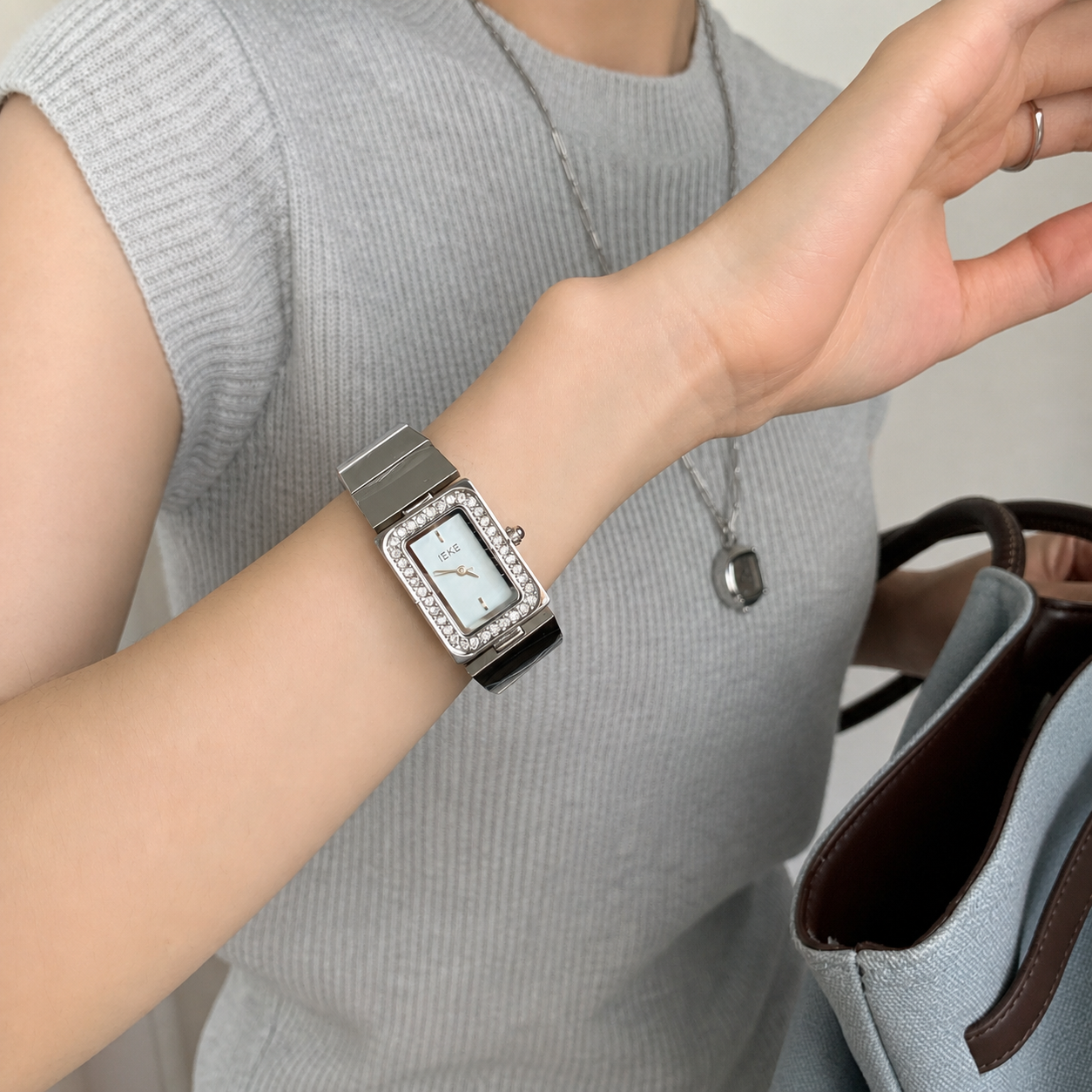 Aurelia Rectangular Bracelet Watch