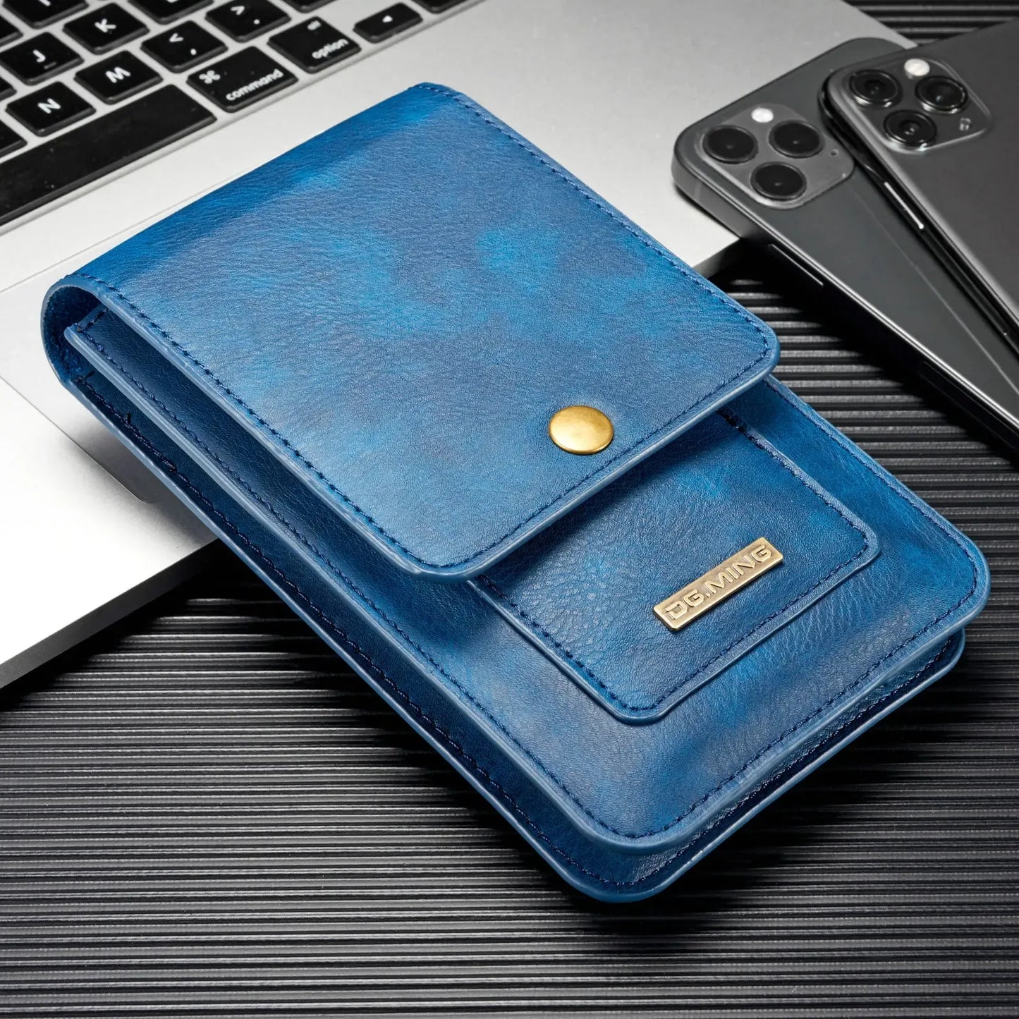 Men's Genuine Leather Retro Belt Bag