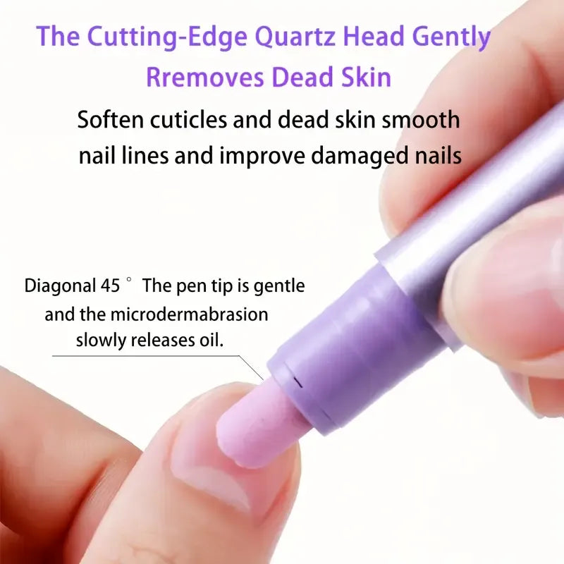 ( BUY 1 GET 1 ) 3-in-1 Nail Care Pen with Ceramic Tip