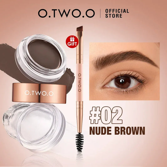 O.TWO.O Volumizing and Setting Brow Wax & Brow Mascara