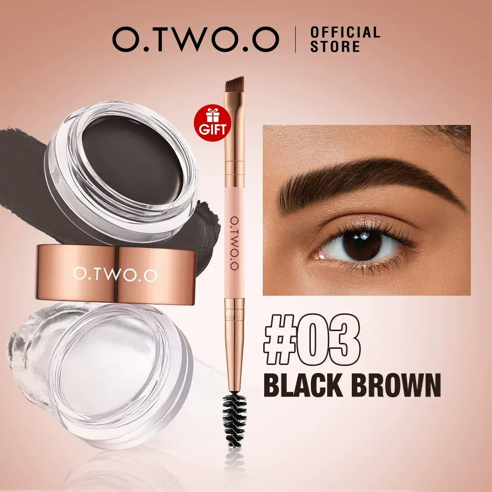 O.TWO.O Volumizing and Setting Brow Wax & Brow Mascara