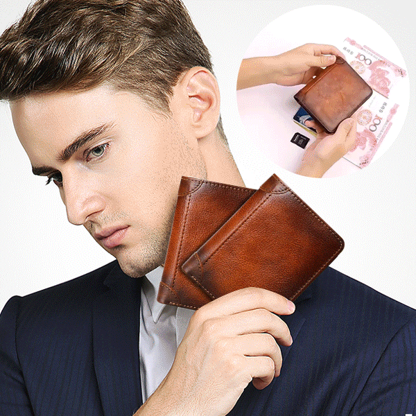 RFID🔒Genuine Leather Wallet for Men💰