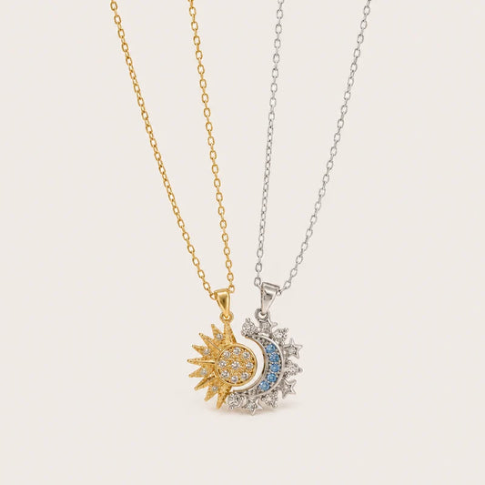 Selora Sun & Moon Necklace Set